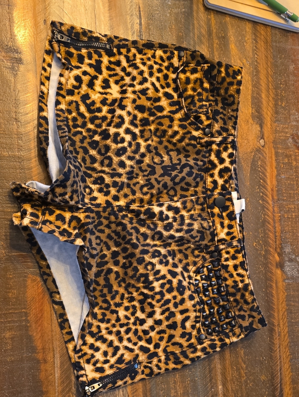Forever 21 Leopard Shorts